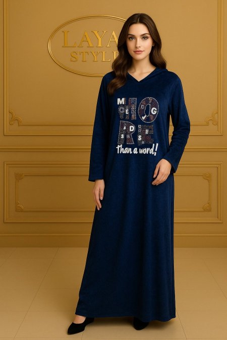 فساتين منزلية مخمل